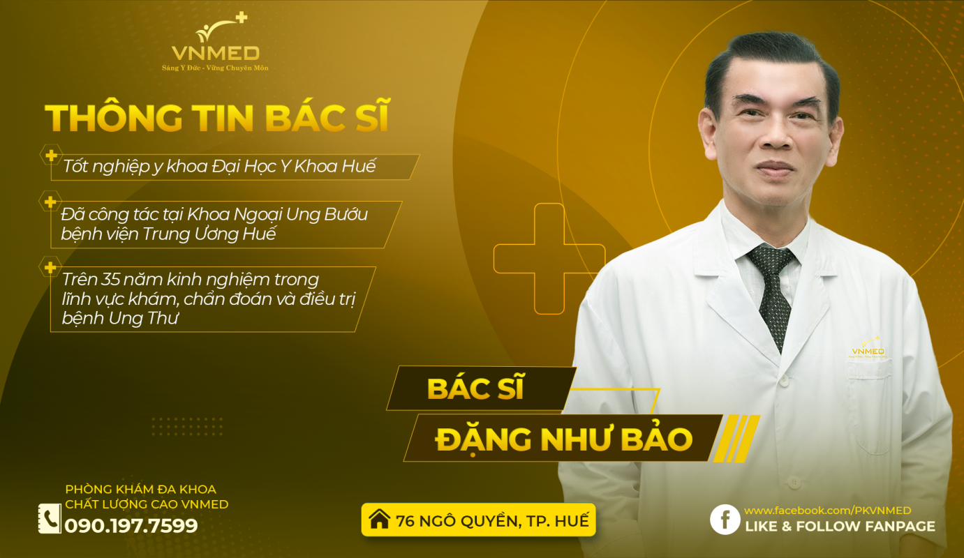 Bác sĩ Đặng Như Bảo - phòng khám bệnh viện đa khoa VNMED