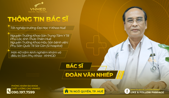 Bác sĩ Đoàn Văn Nhiếp - phòng khám bệnh viện đa khoa VNMED