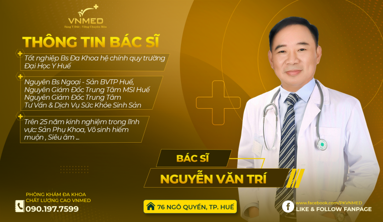 Bác sĩ Nguyễn Văn Trí - phòng khám bệnh viện đa khoa VNMED